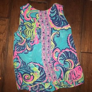 Sleeveless Lilly Pulitzer top